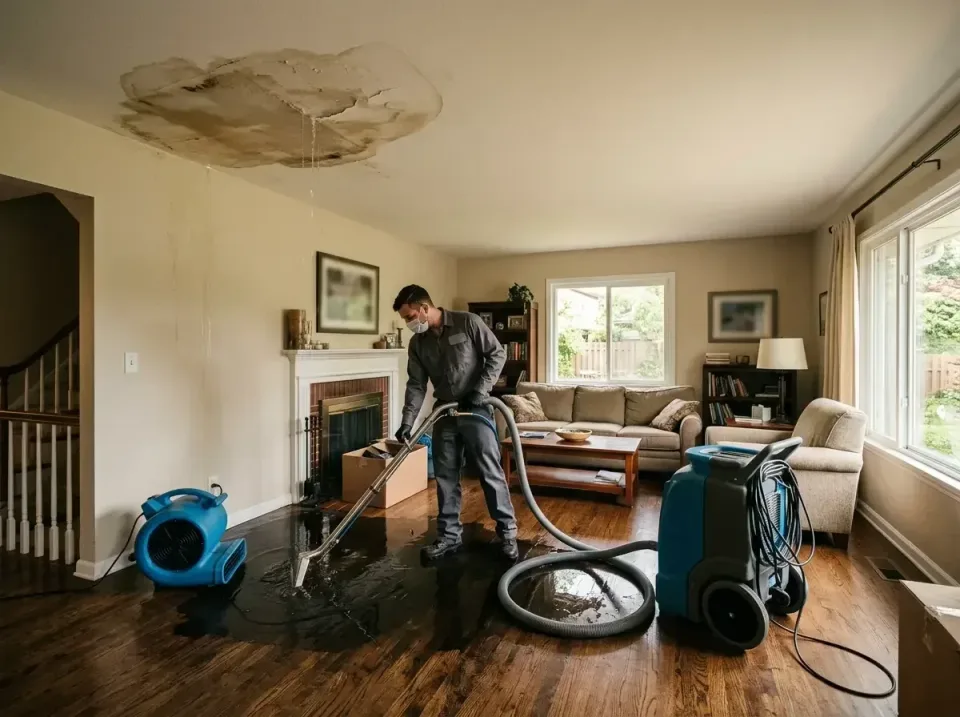 attic-pipe-burst-ceiling-drip-008 — frequently asked questions, Water Damage Restoration & Carpet Care in Plattsburg, MO